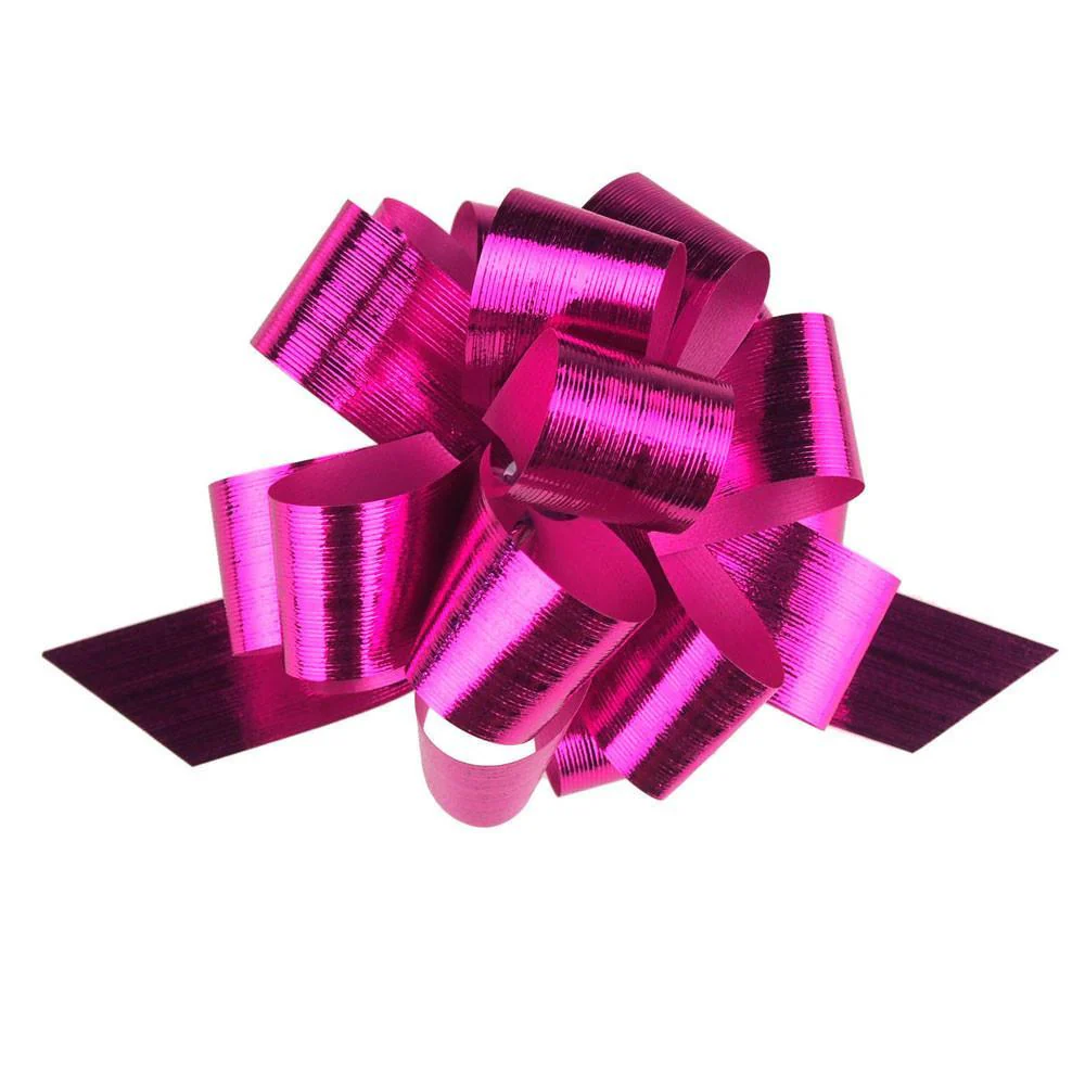 Metallic Pull Bows for Gift Wrapping, 2-Piece - Image 10
