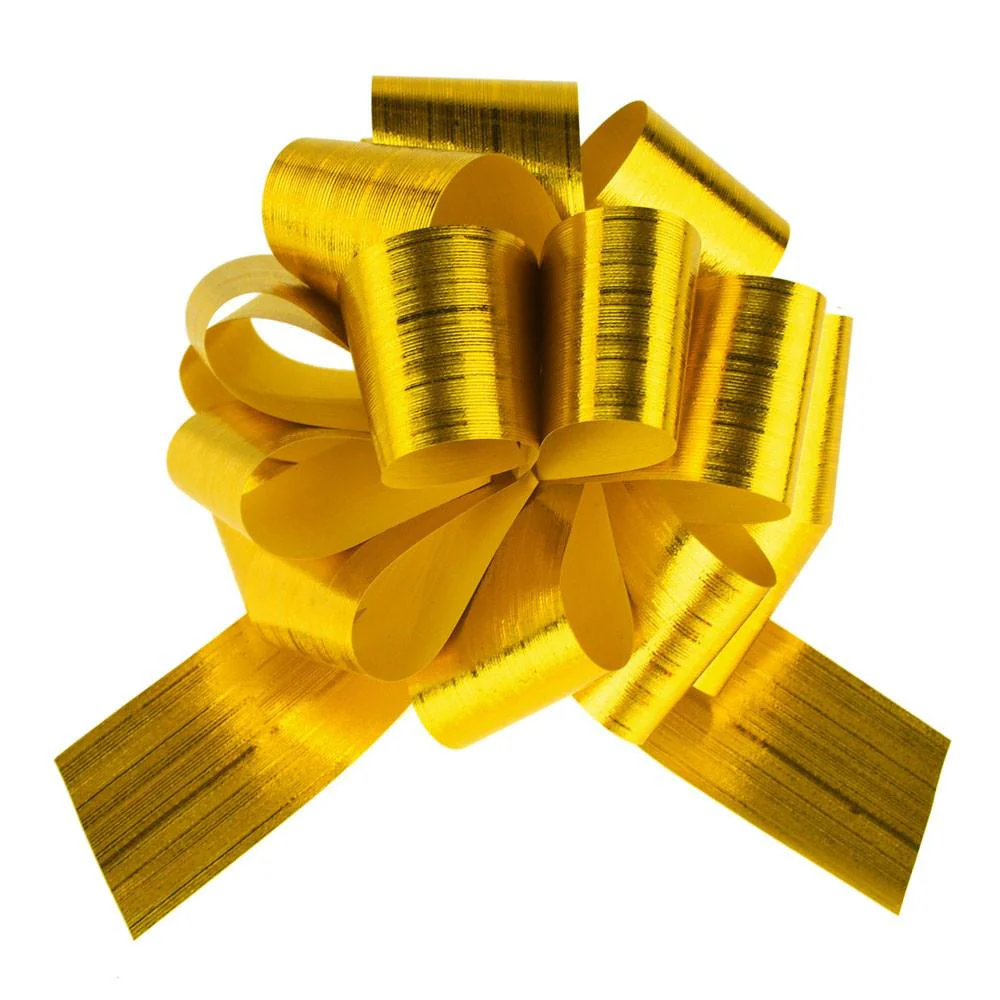 Metallic Pull Bows for Gift Wrapping, 2-Piece - Image 18