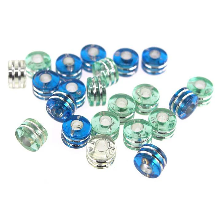 Acrylic Pony Beads, 9mm, 80-Piece - Image 4