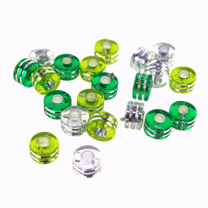 Acrylic Pony Beads, 9mm, 80-Piece - Image 5