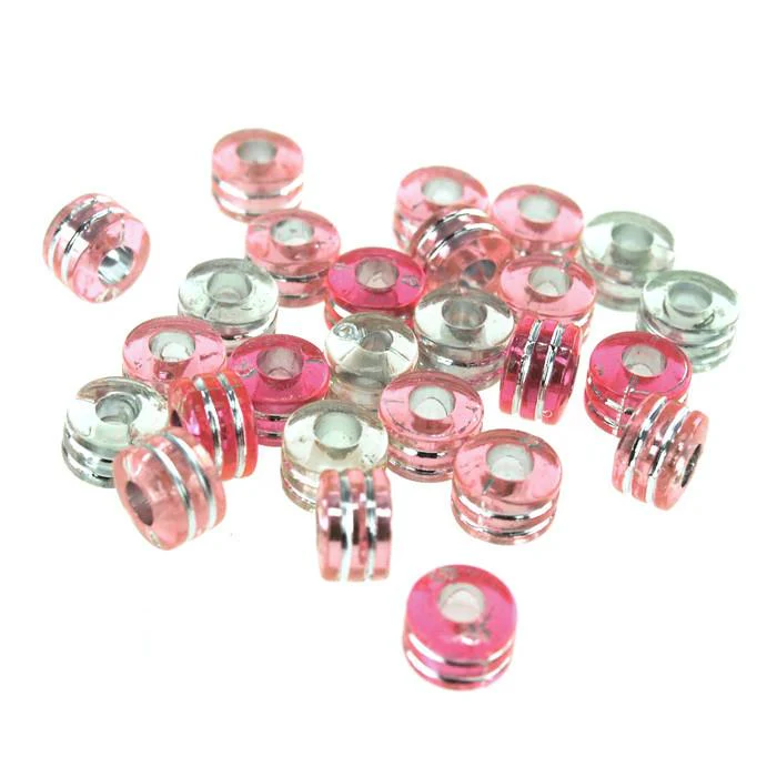 Acrylic Pony Beads, 9mm, 80-Piece - Image 6
