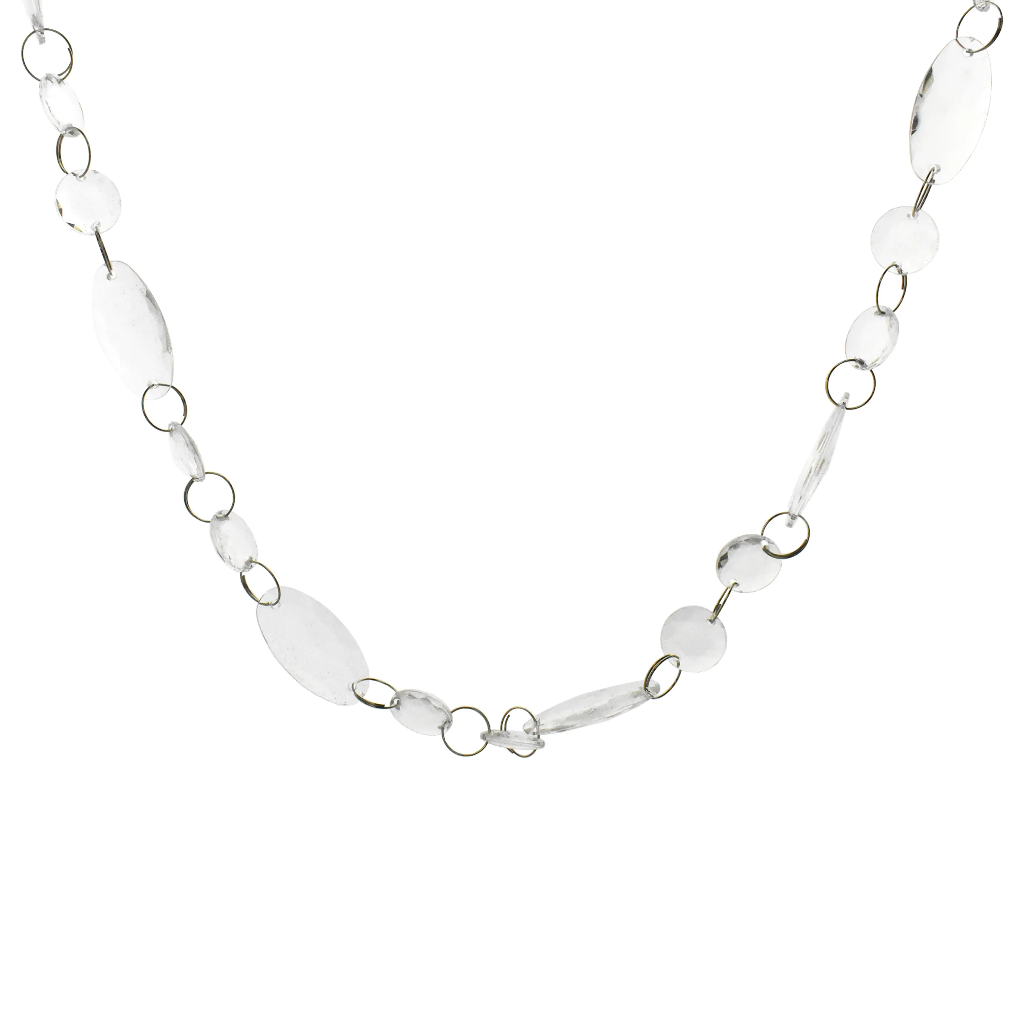 Acrylic Circles and Ovals Strand, 10-Yard - Image 2