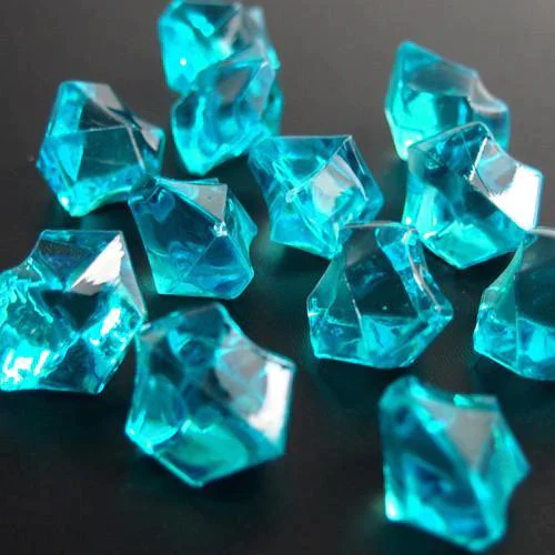 Acrylic Crystal Gem Stone Ice Rocks Table Scatter, 1-inch, 150-piece - Image 18