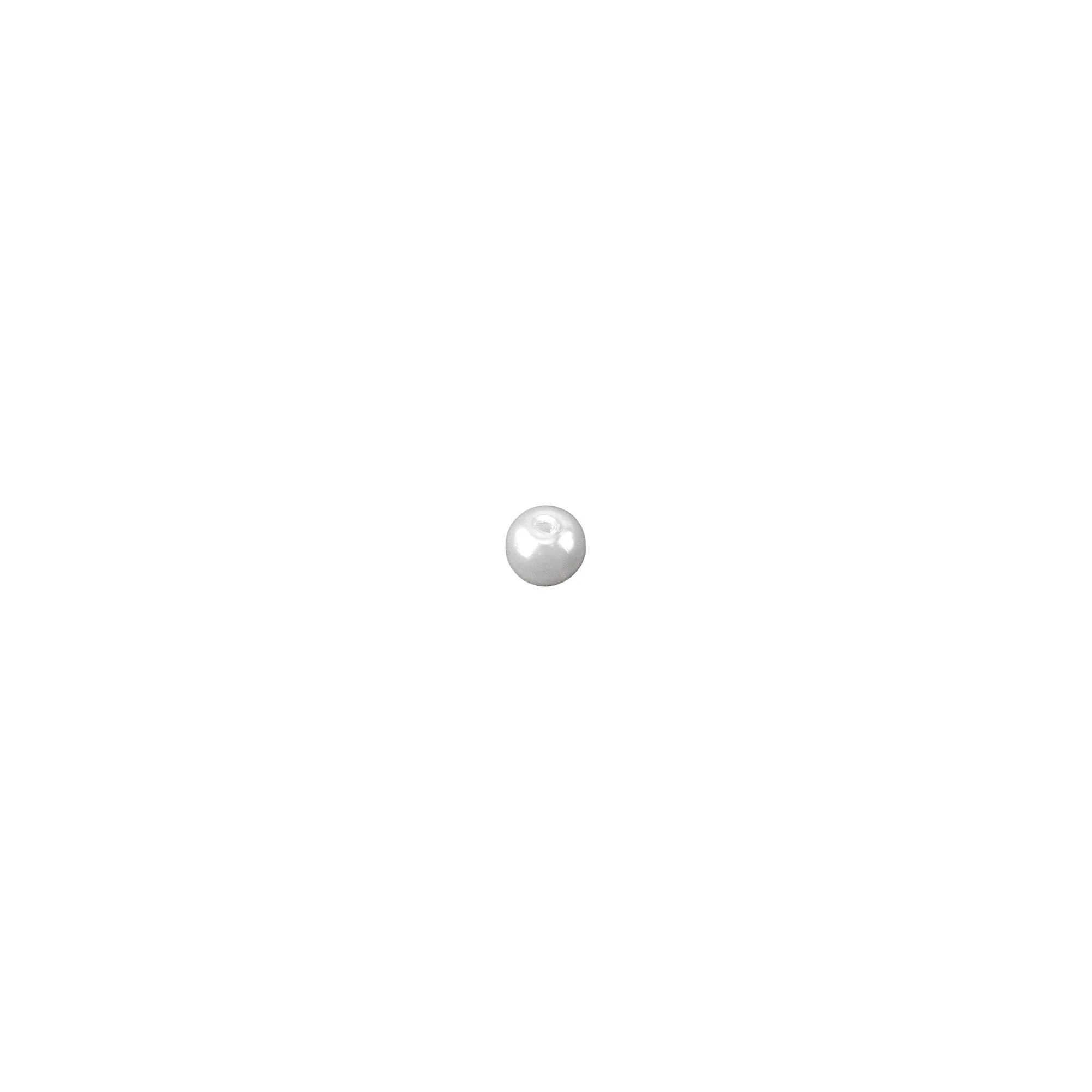 Acrylic Decorative Pearls Vase Filler, 3/16-Inch, 1/2-Pound - White - Image 3