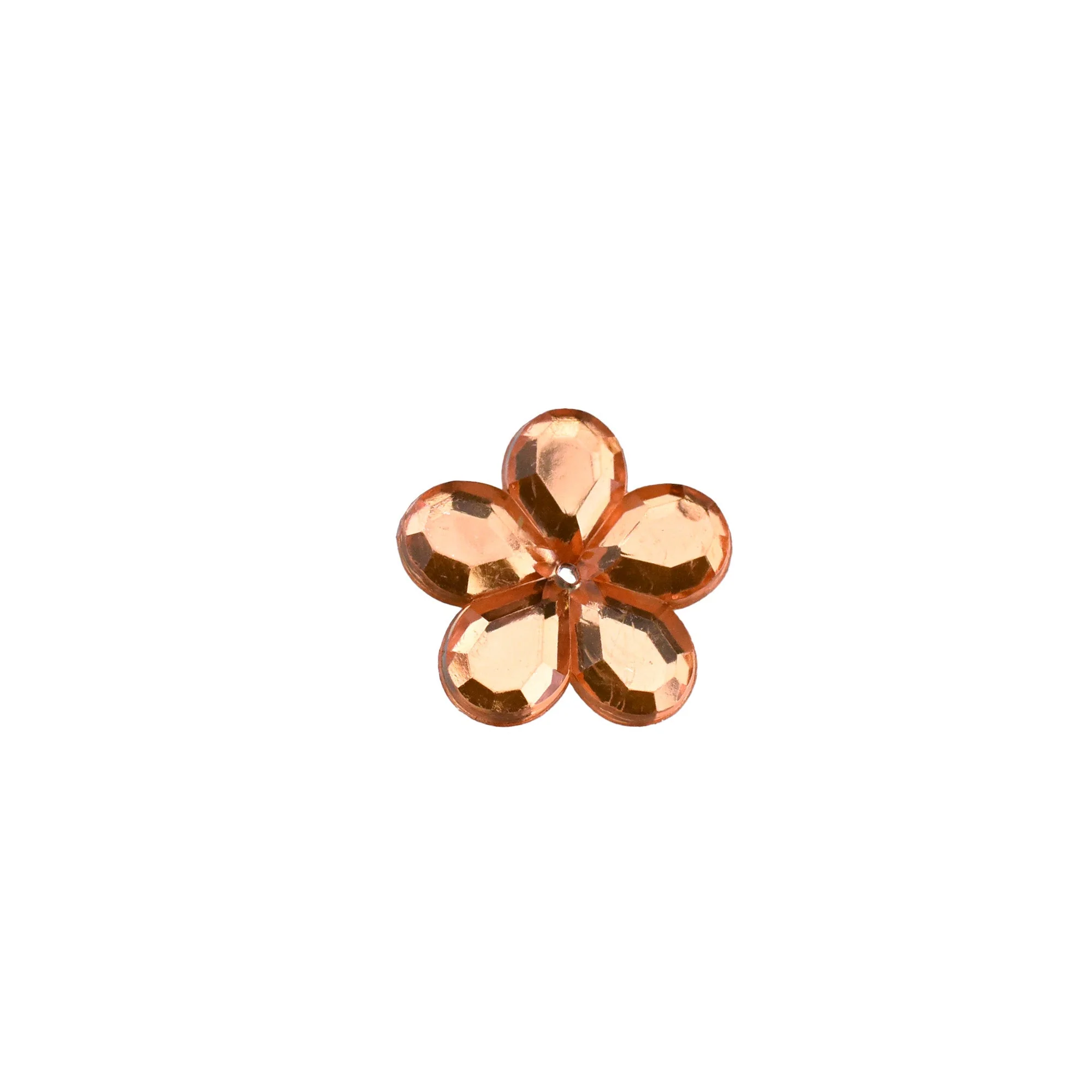 Acrylic Flower Gemstone Embellishments, 3/4-Inch, 50-Count - Image 3