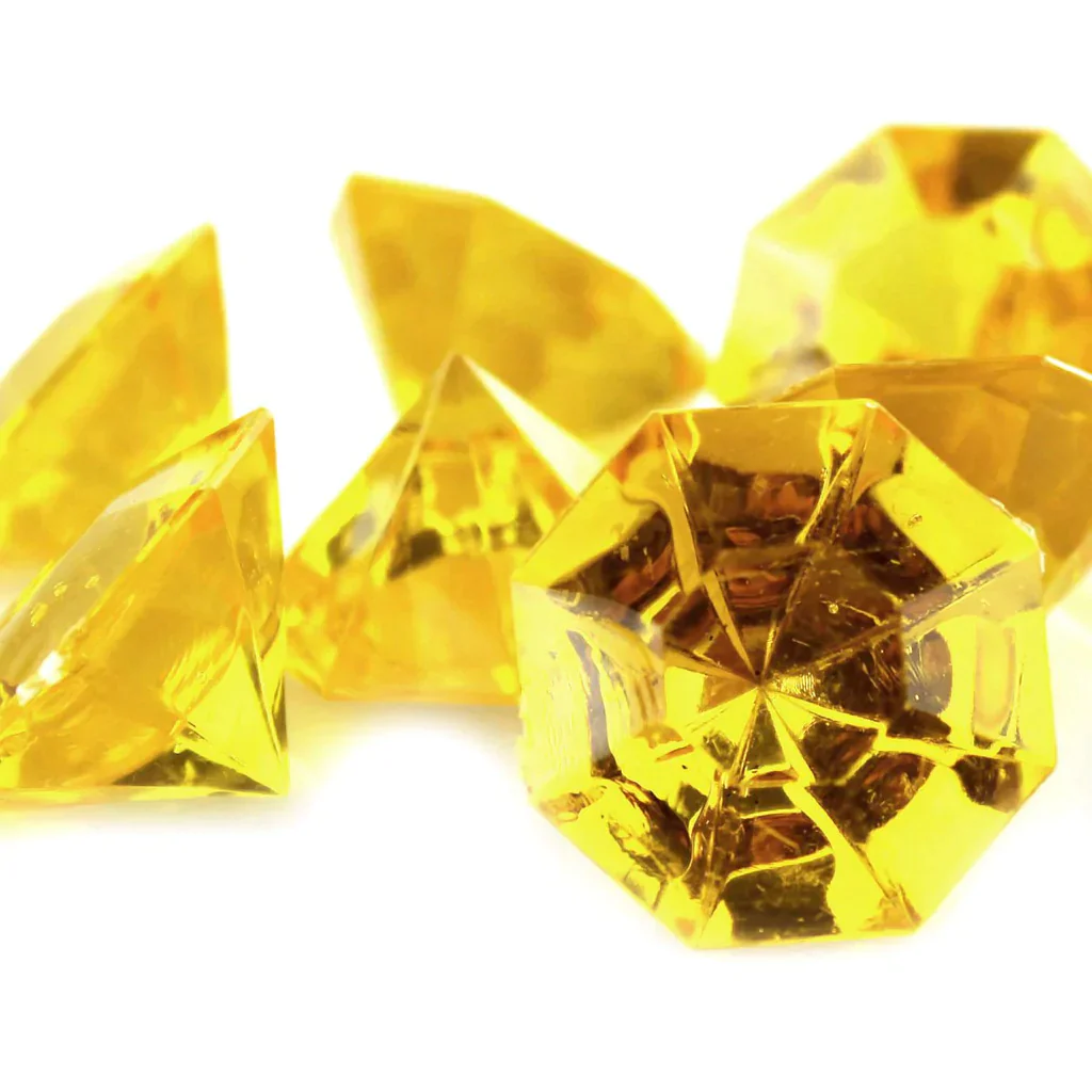 Carat Acrylic Diamond Table Scatter, 1-3/8-inch, 50-Piece - Image 5