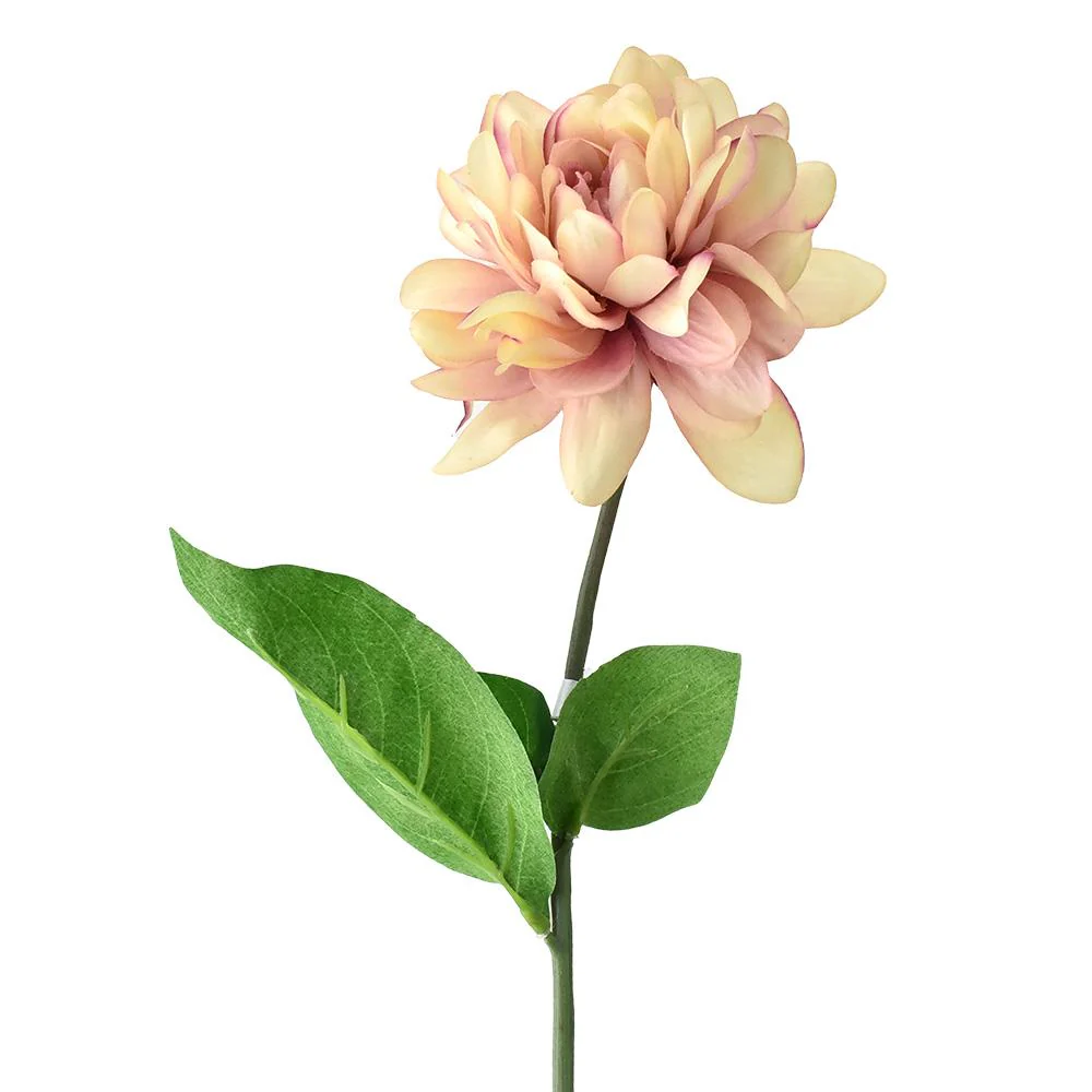 Artificial Dahlia Spray, 21-Inch - Image 3