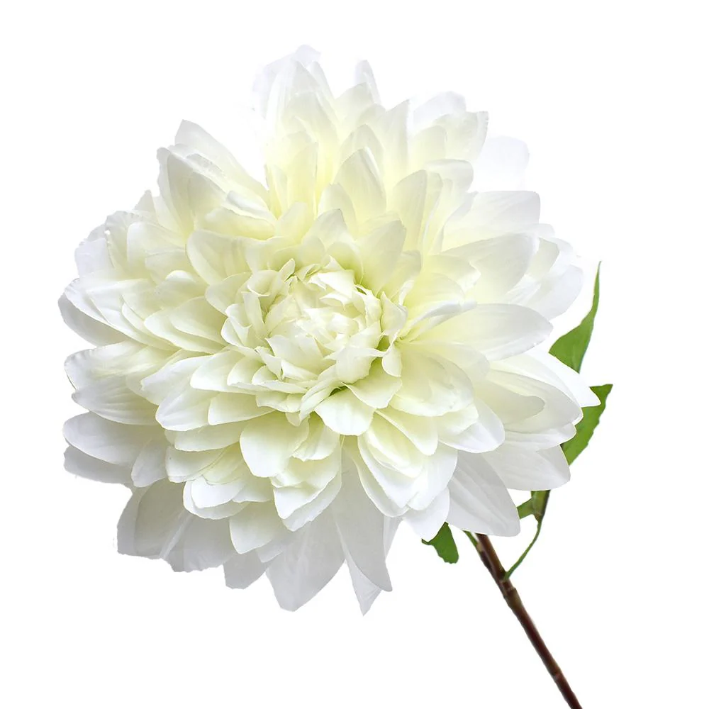Artificial Dinner Plate Dahlia Spray, 27-1/2-Inch - Image 3