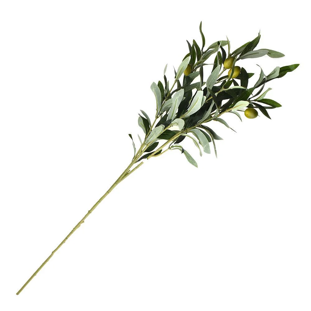 Artificial Olive Spray, 28-Inch - Image 3