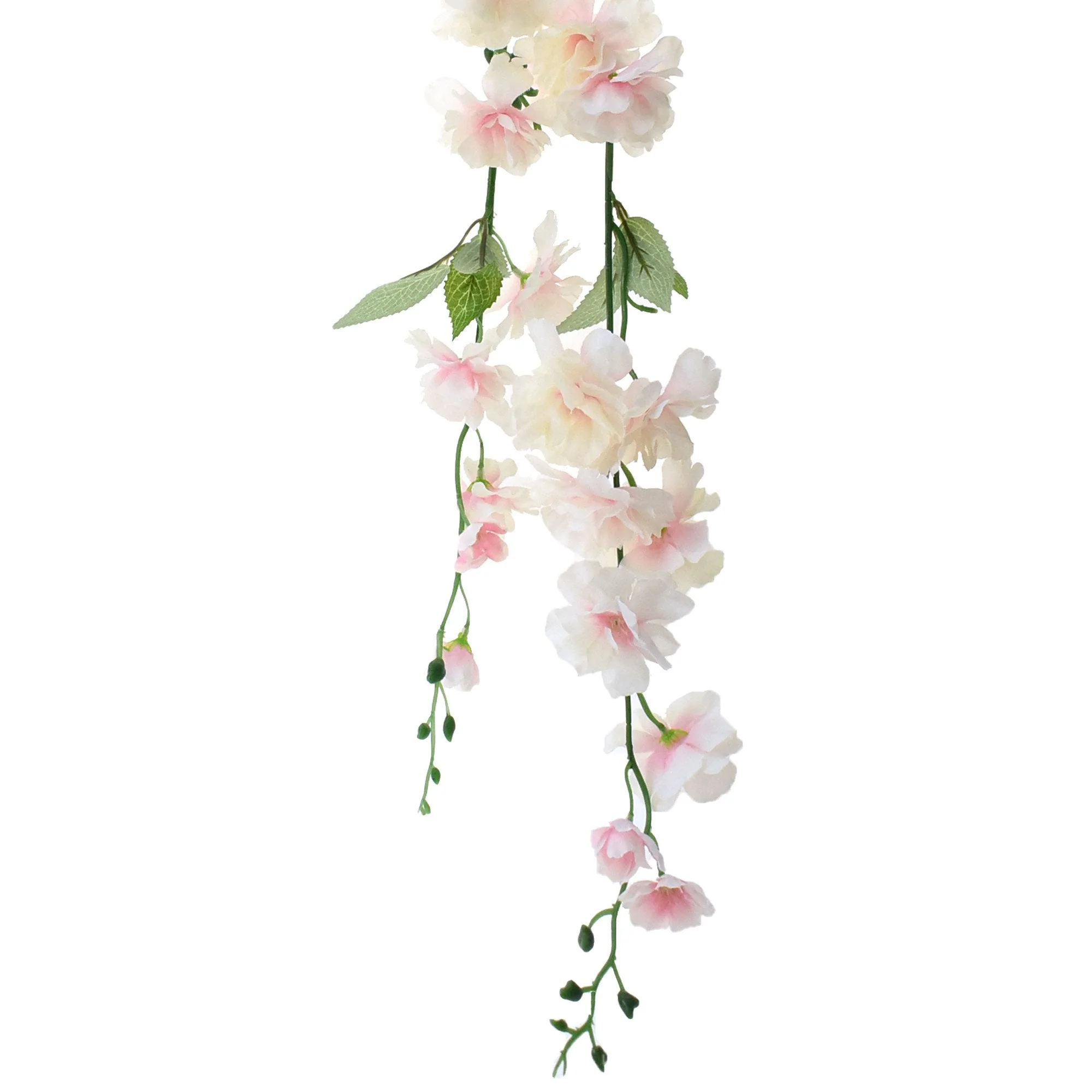 Artificial Wisteria Hanging Flowers Spray, 45-Inch - Image 2