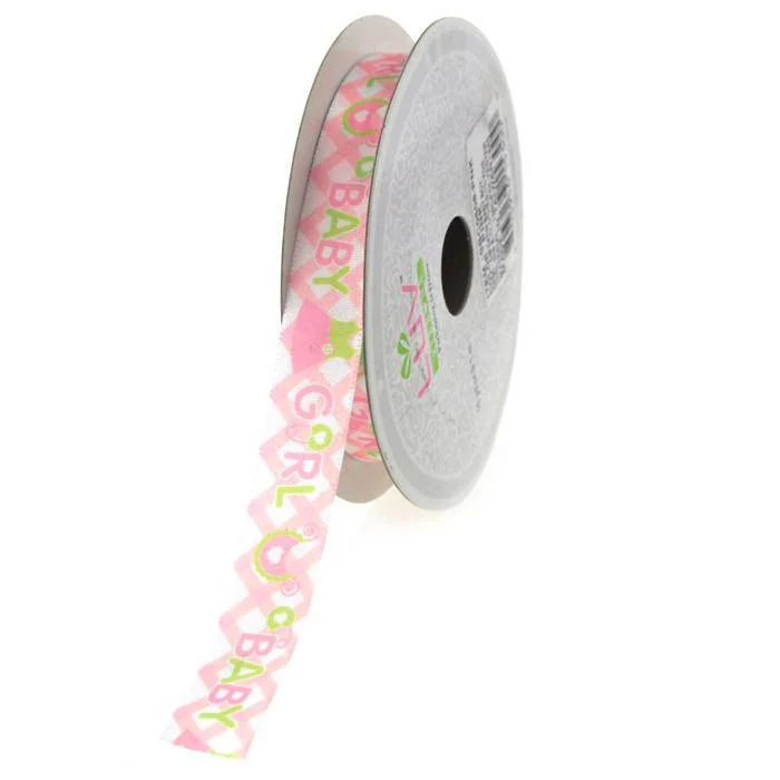 Baby Clothes Baby Boy/Girl Satin Ribbon, 5/8-inch, 10-yard - Image 3