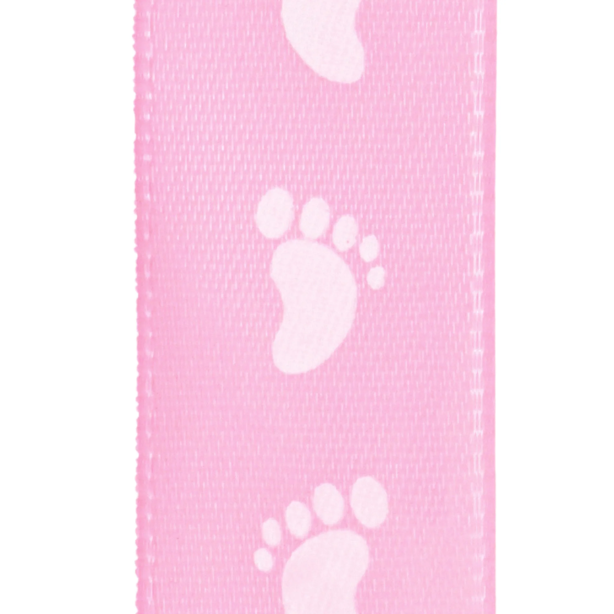 Baby Shower Footprint Pattern Satin Ribbon, 5/8-inch, 10-yard - Image 4