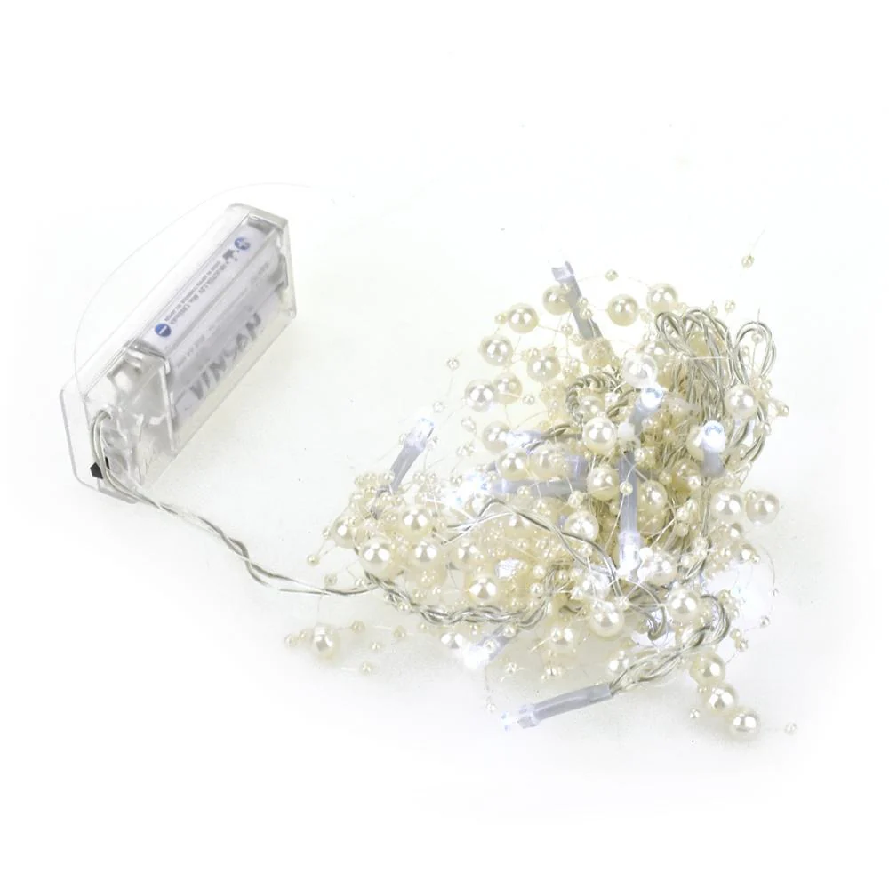Battery Operated Beaded String Lights, 20 LED - Image 6