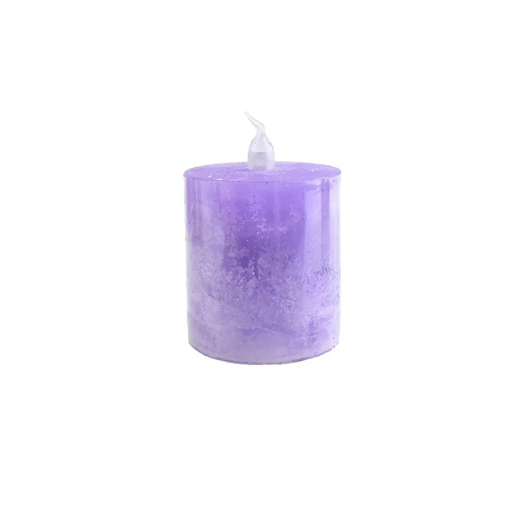 Battery Operated LED Votive Candle with Built-In Timer - Image 13