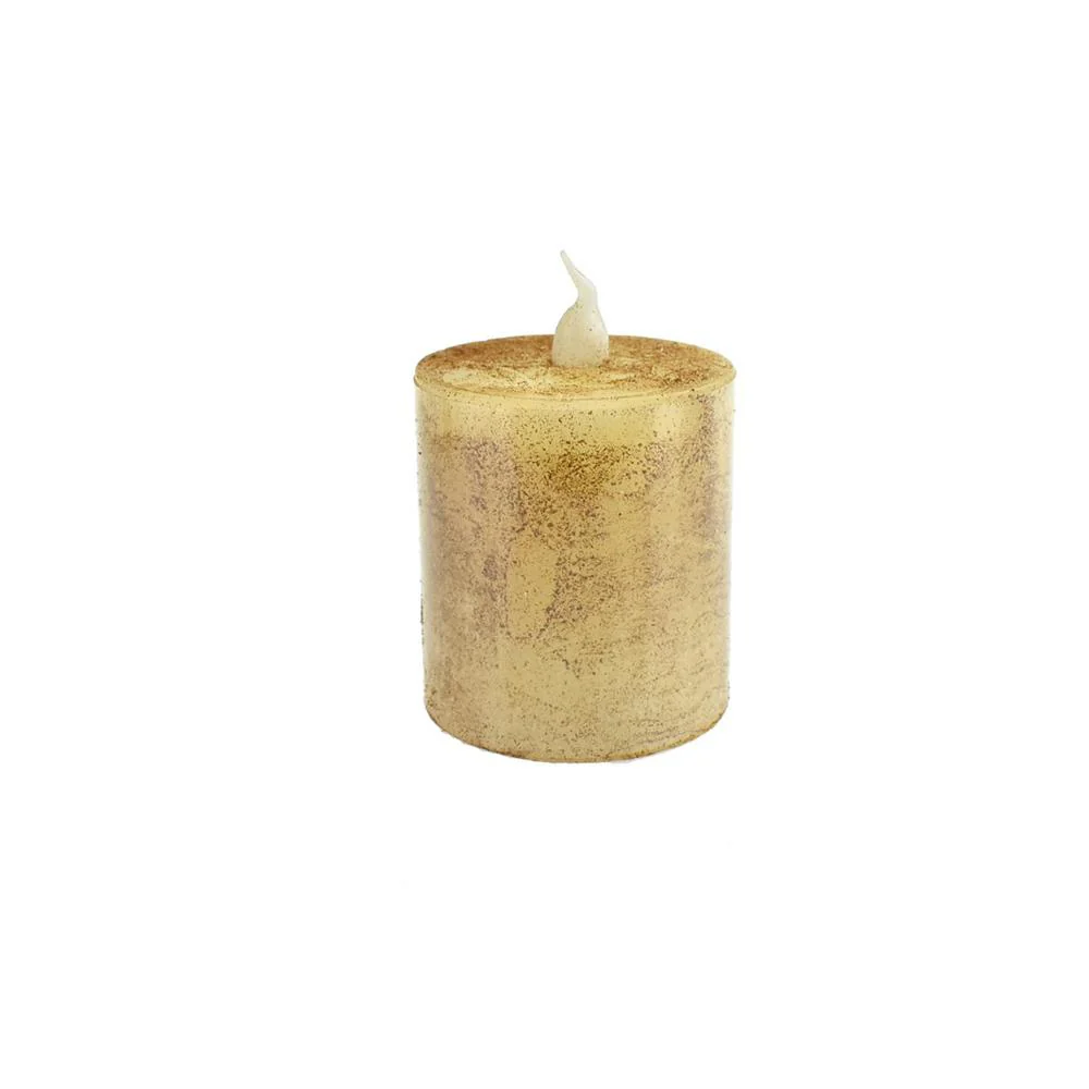 Battery Operated LED Votive Candle with Built-In Timer - Image 7