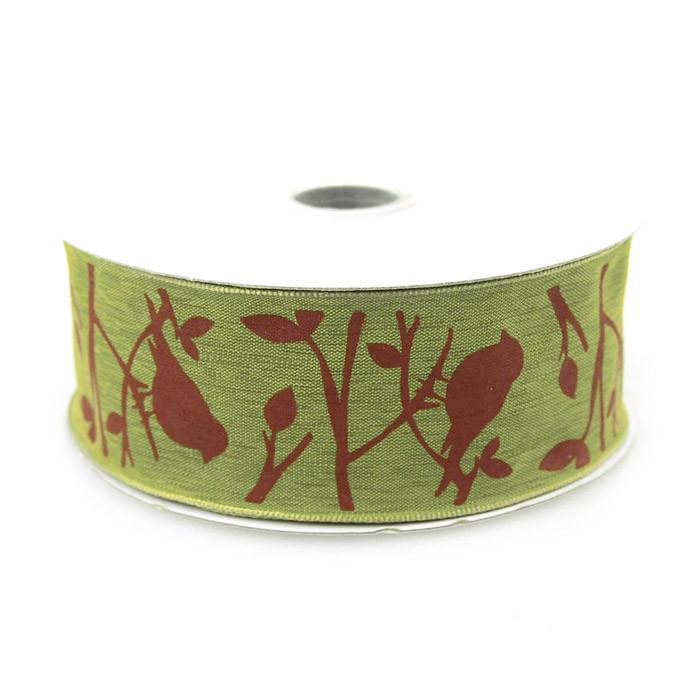 Birds Poly Ribbon Wired Edge, 1-1/2-Inch, 10 Yards - Image 4