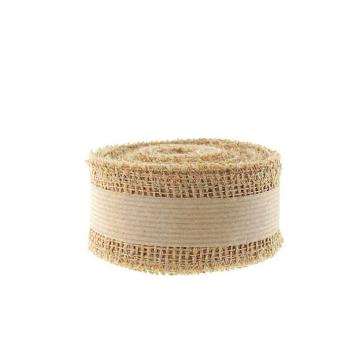 Natural Burlap Rolls Natural Fabric, 10 Yards - Image 2