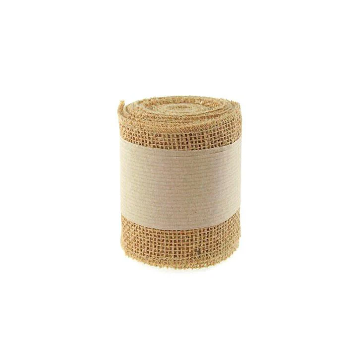 Natural Burlap Rolls Natural Fabric, 10 Yards - Image 3