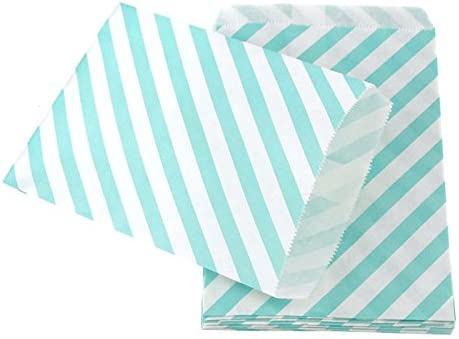 Candy Stripe Paper Treat Bags, 7-inch 25-Piece - Image 4