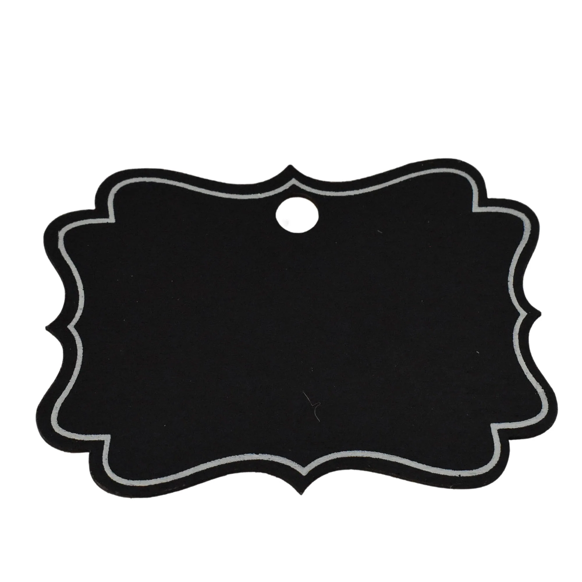 Chalkboard Bracket Tags, 3-1/4-Inch x 2-1/4-Inch, 4-Count - Image 2