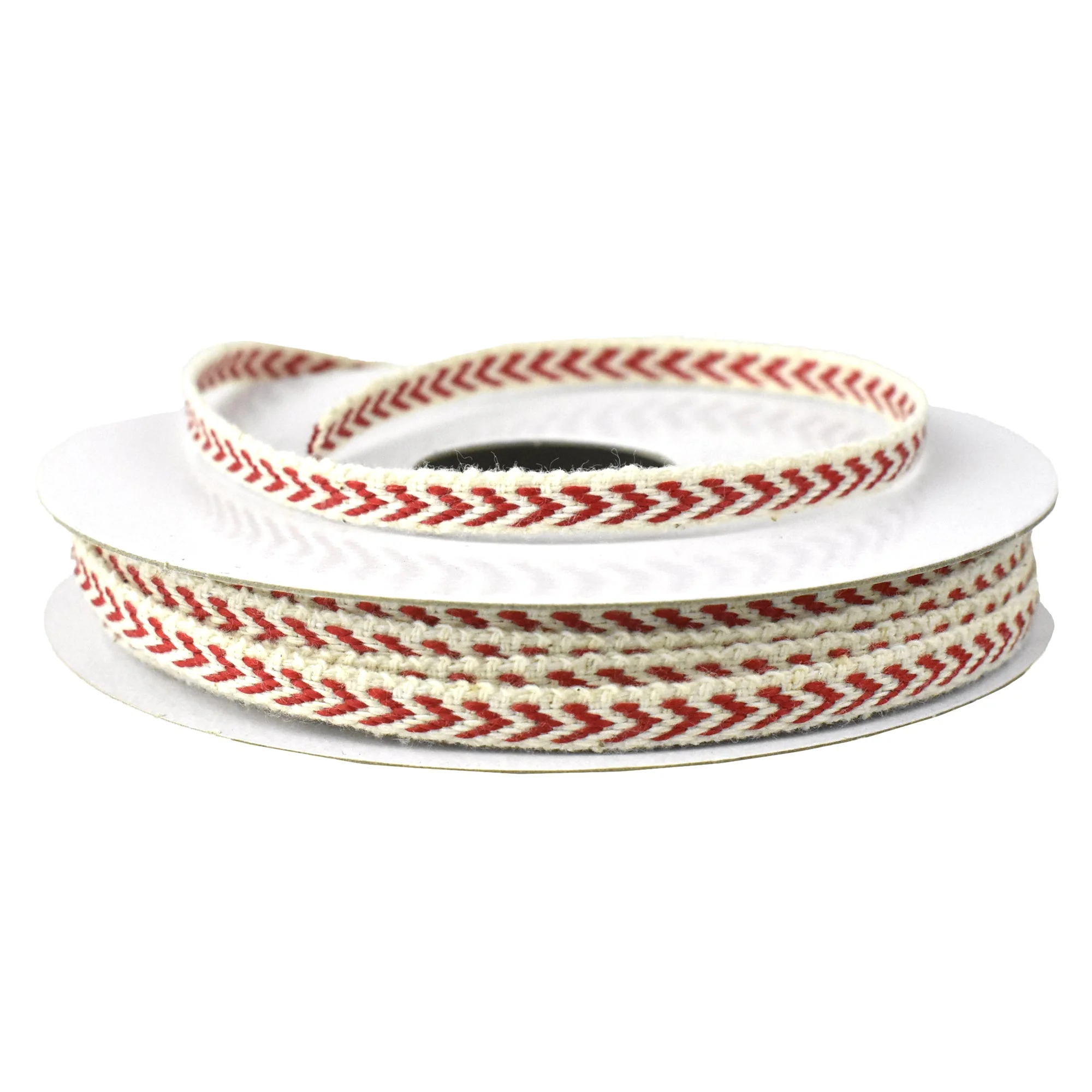 Chevron Stripes Woven Ribbon, 1/8-Inch, 10-Yard - Image 3