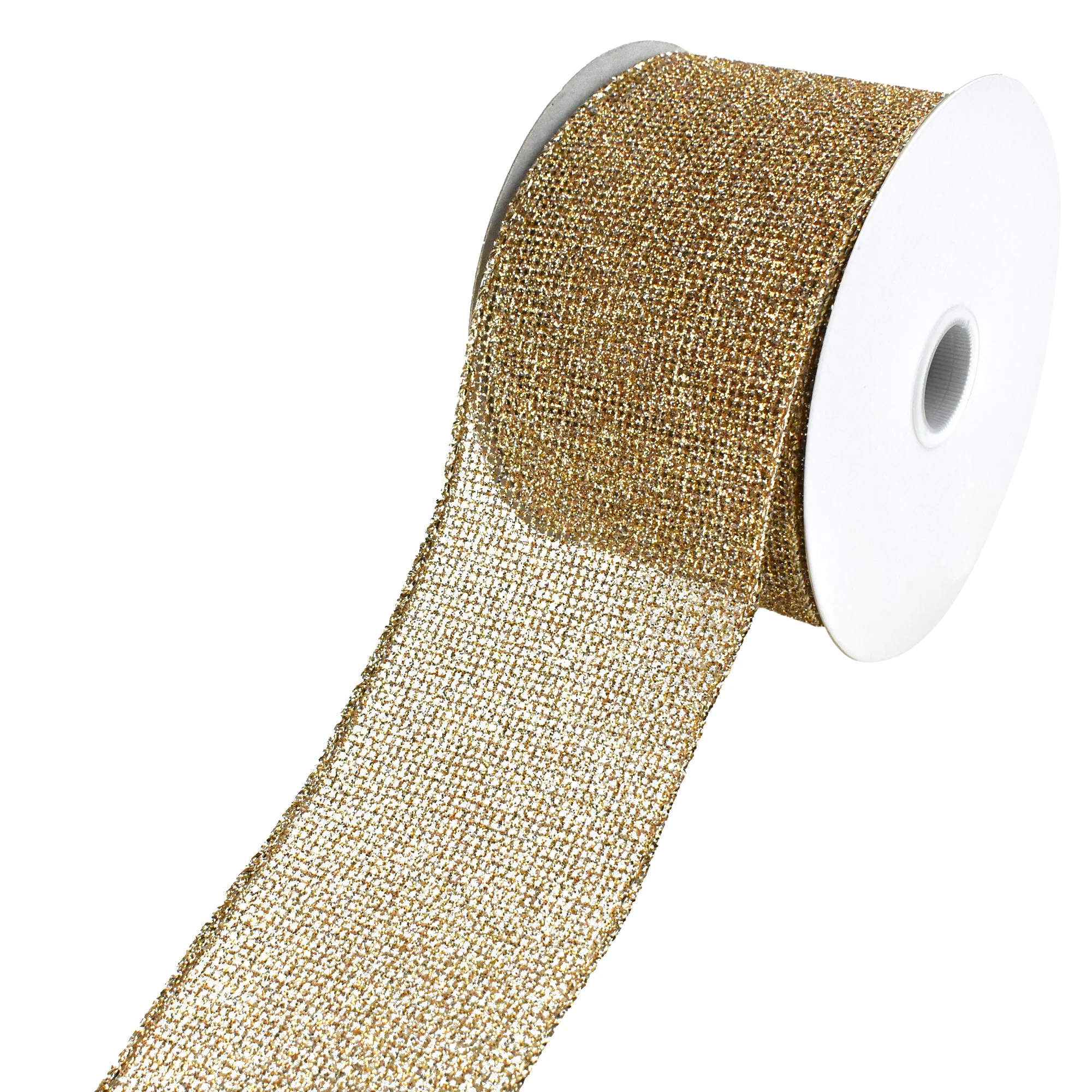 Christmas Glitzy Net Wired Ribbon, 2-1/2-Inch, 10-Yard - Image 4