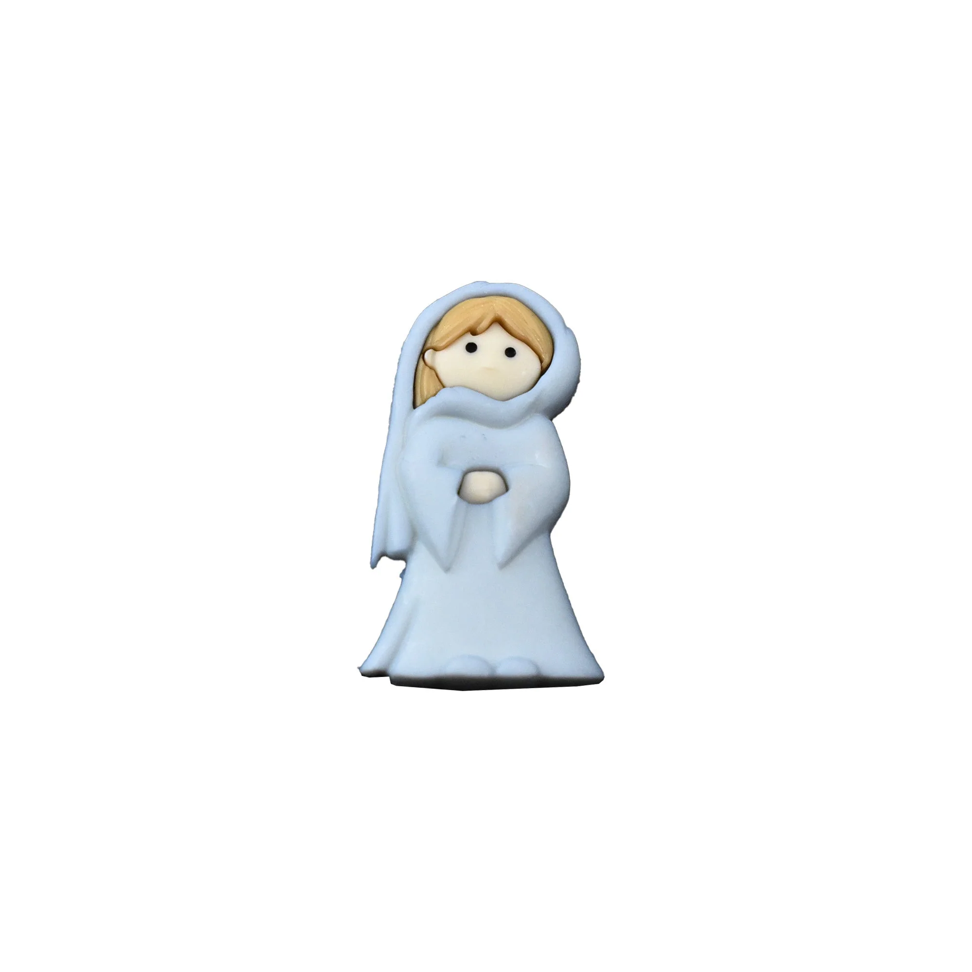 Christmas Nativity Scene Embellishments, 1-Inch, 6-Piece - Image 2
