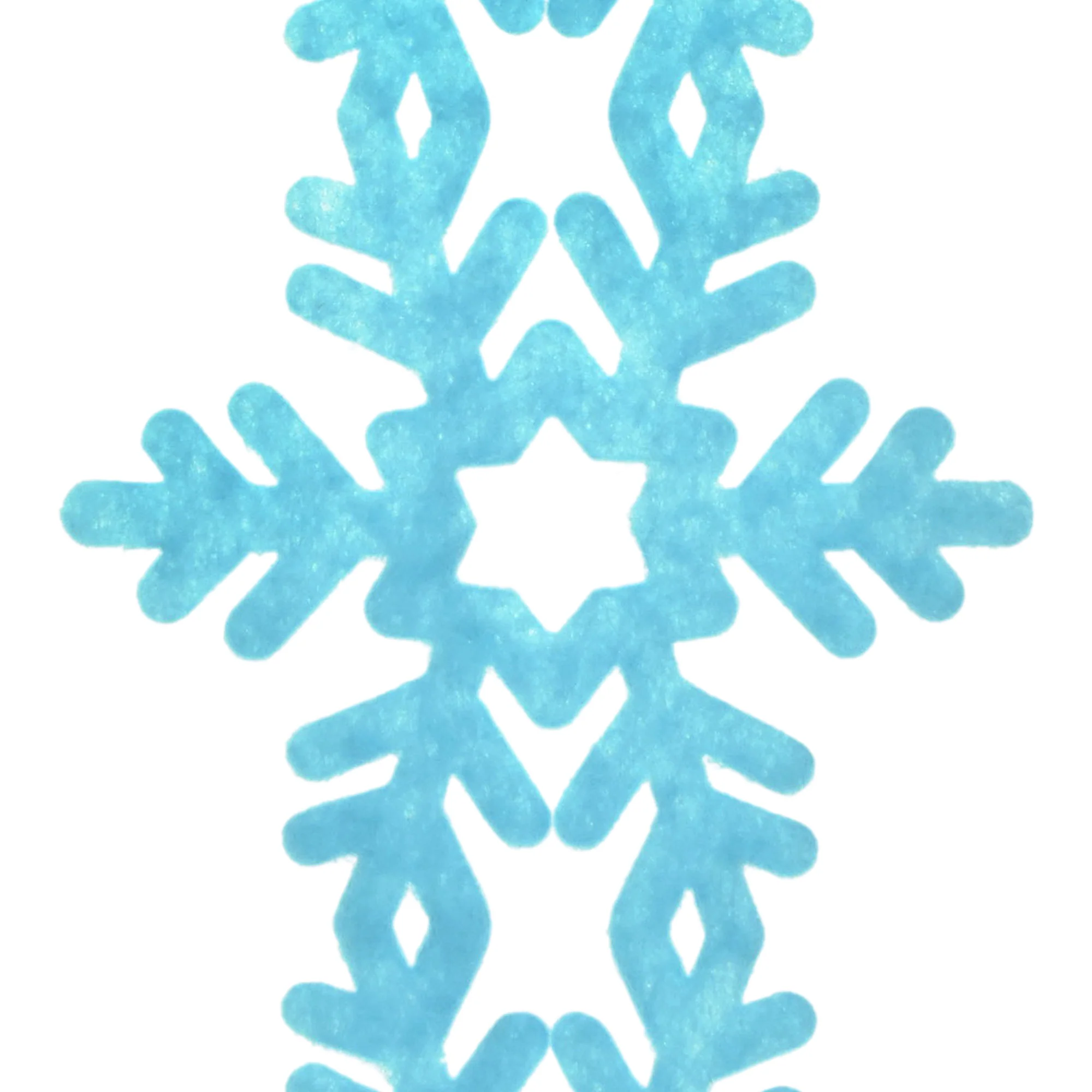 Christmas Snowflake Felt Cutout Ribbon, 1-1/2-inch, 10-yard - Image 7