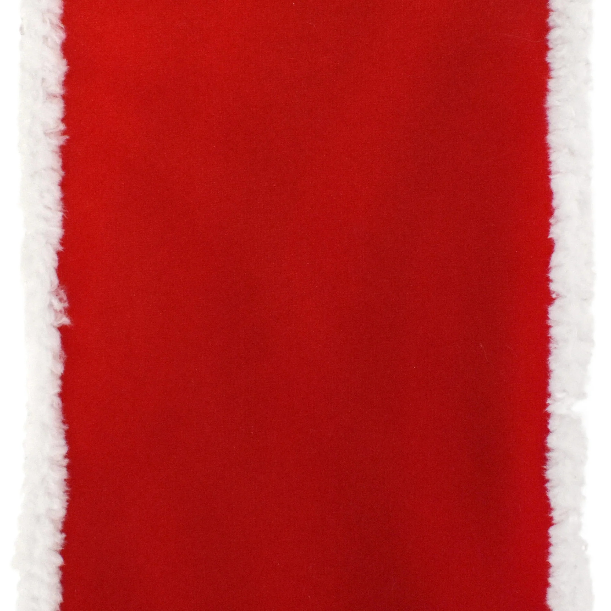 Christmas Velvet Snowy Edge Wired Ribbon, 4-inch, 10-yard - Image 3
