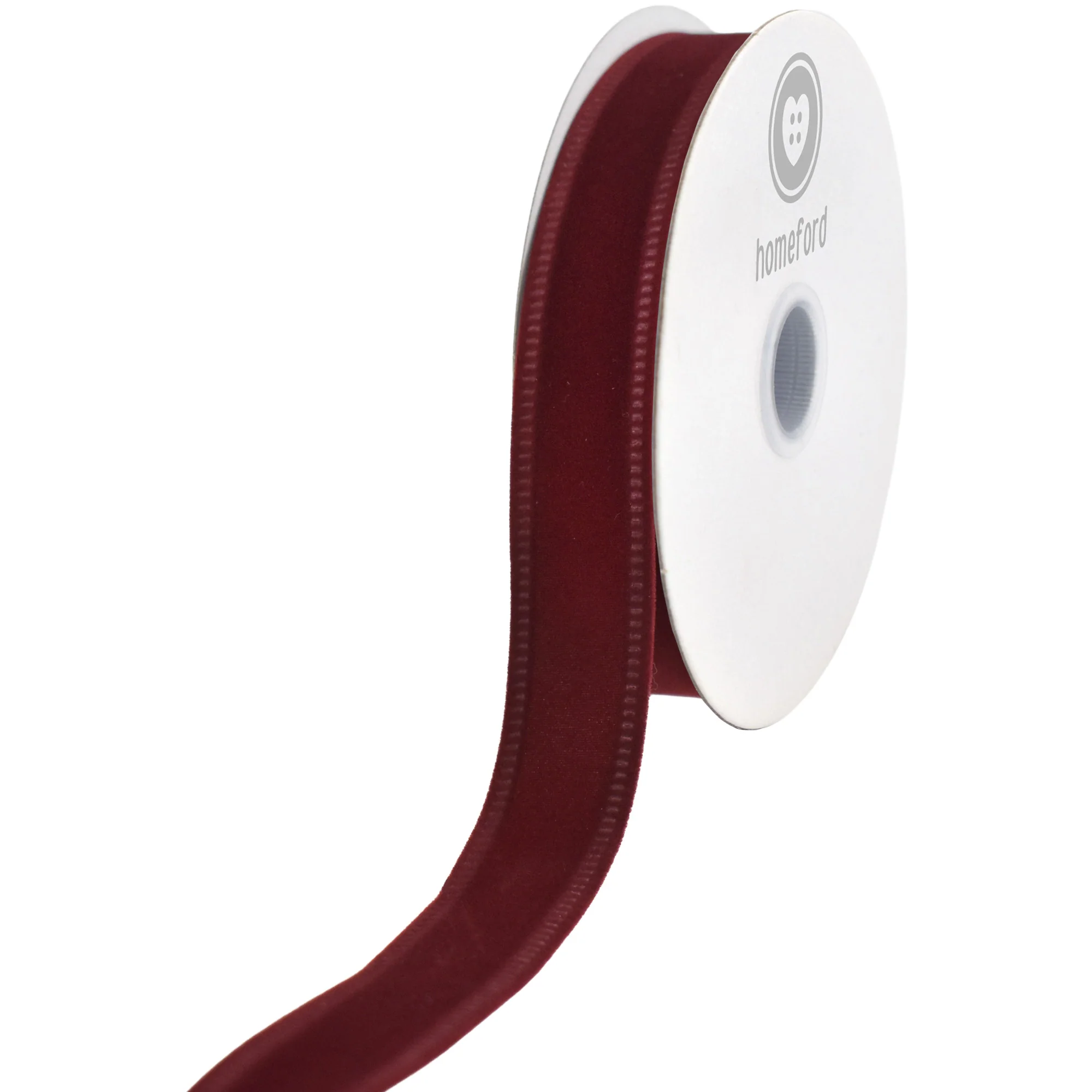Christmas Velvet Wired Edge Ribbon, 10-yard - Image 6