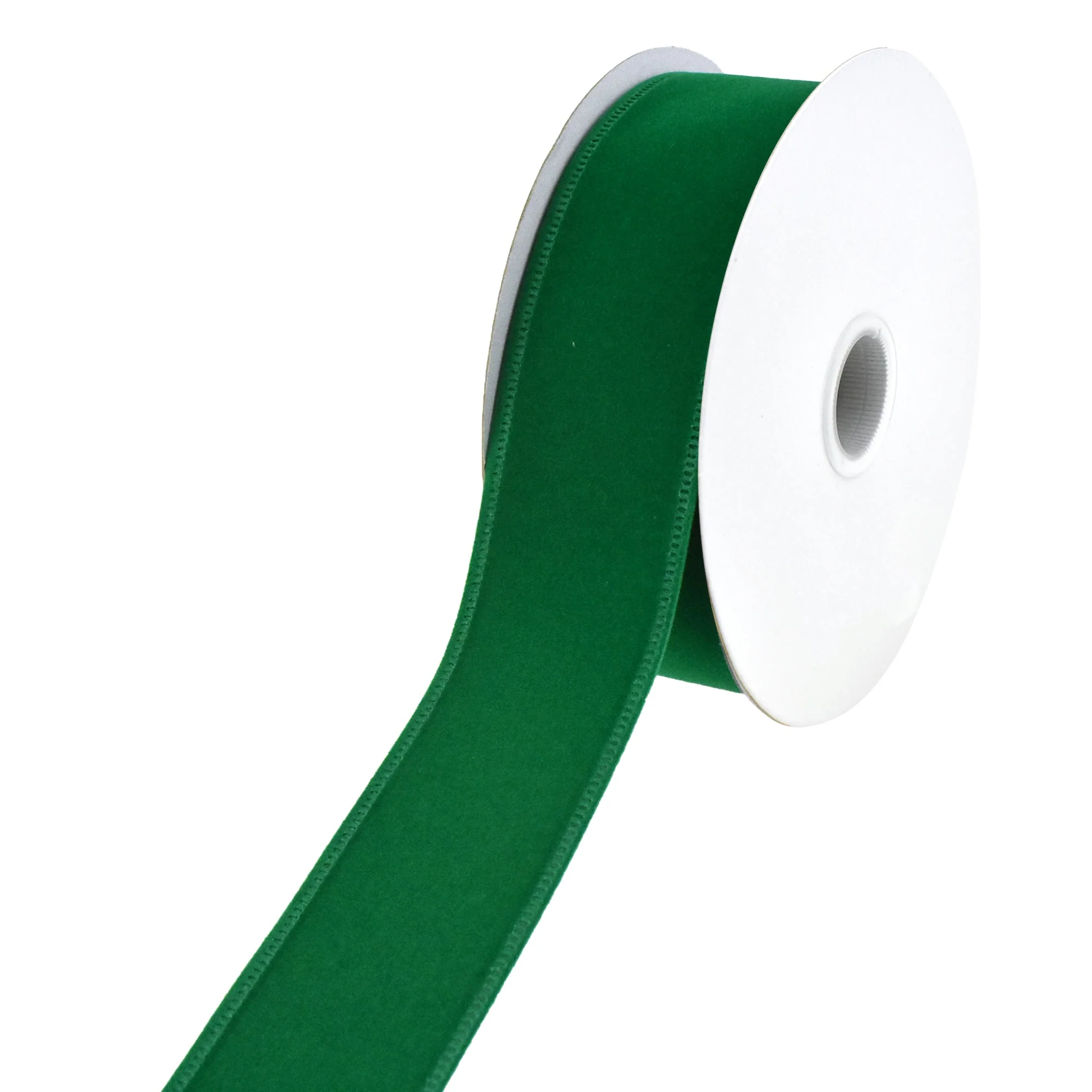Christmas Velvet Wired Edge Ribbons, 10-yard - Image 8