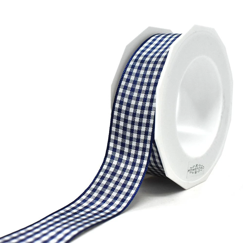 Country Check Pattern Ribbon, 1-Inch, 10-Yard - Image 9