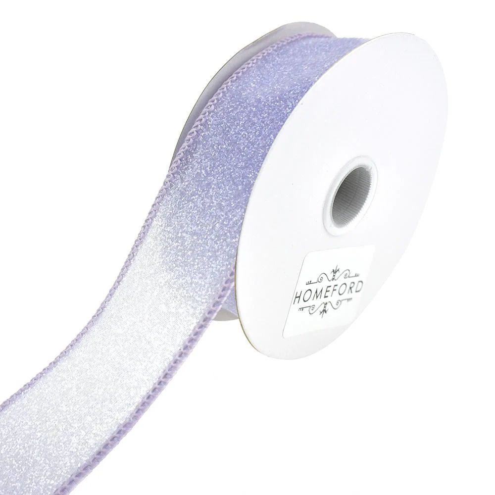 Crystal Rocks Wired Edge Glitter Ribbon, 1-1/2-Inch, 10-Yard - Image 4