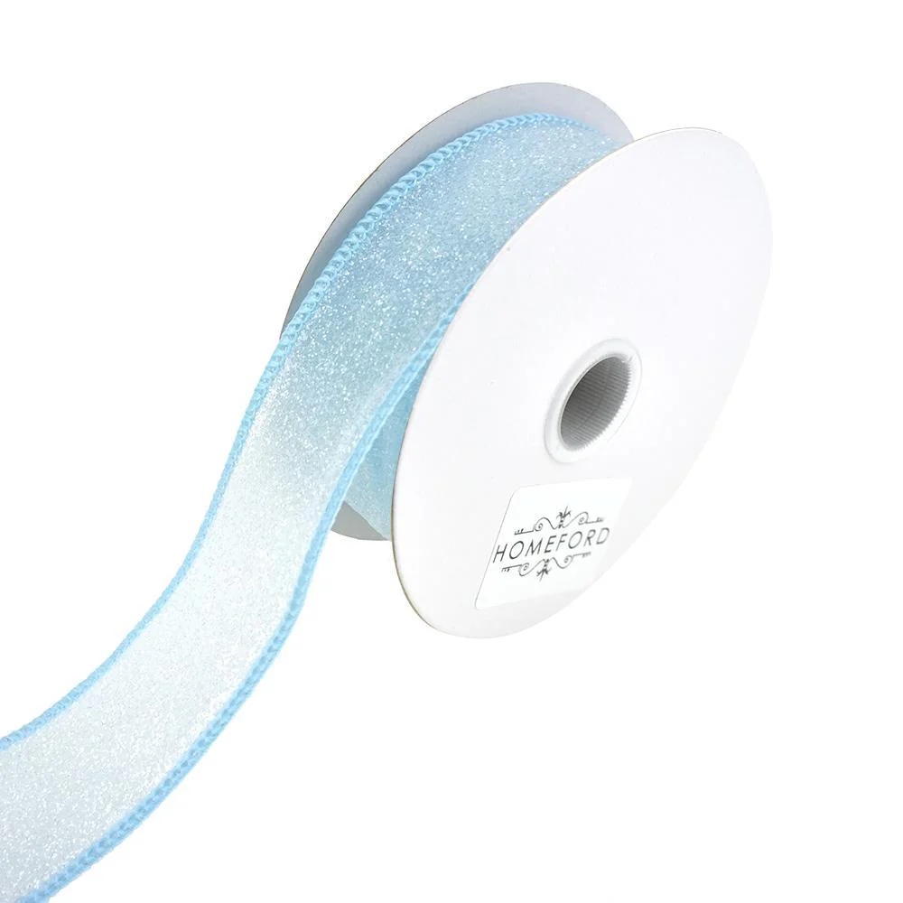 Crystal Rocks Wired Edge Glitter Ribbon, 1-1/2-Inch, 10-Yard - Image 5