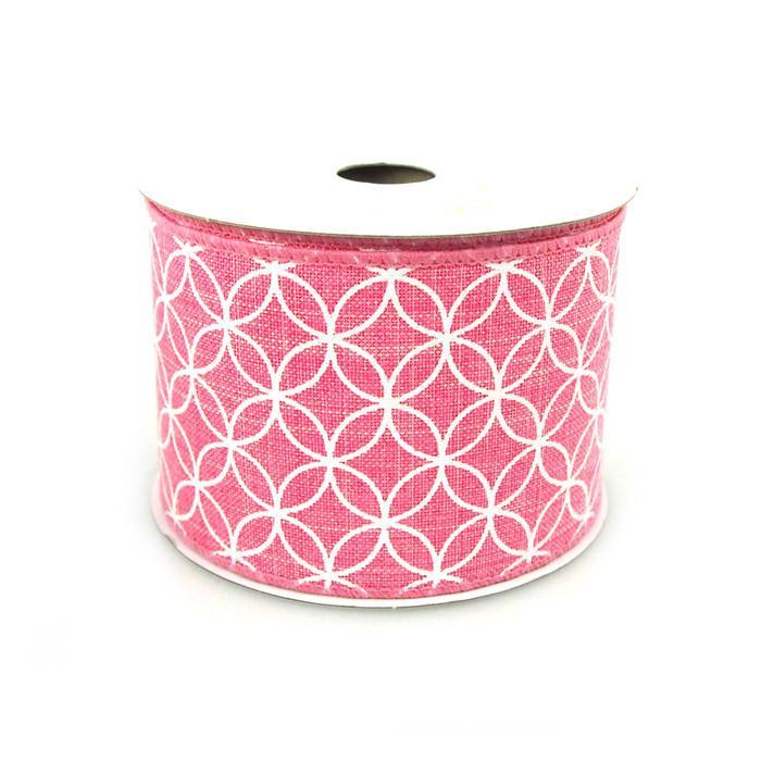 Curved Diamond Canvas Ribbon, 2-1/2-Inch, 10 Yards - Image 3