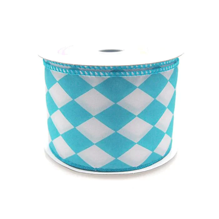 Harlequin Diamond Poly Ribbon, 2-1/2-inch, 10-yard - Image 5
