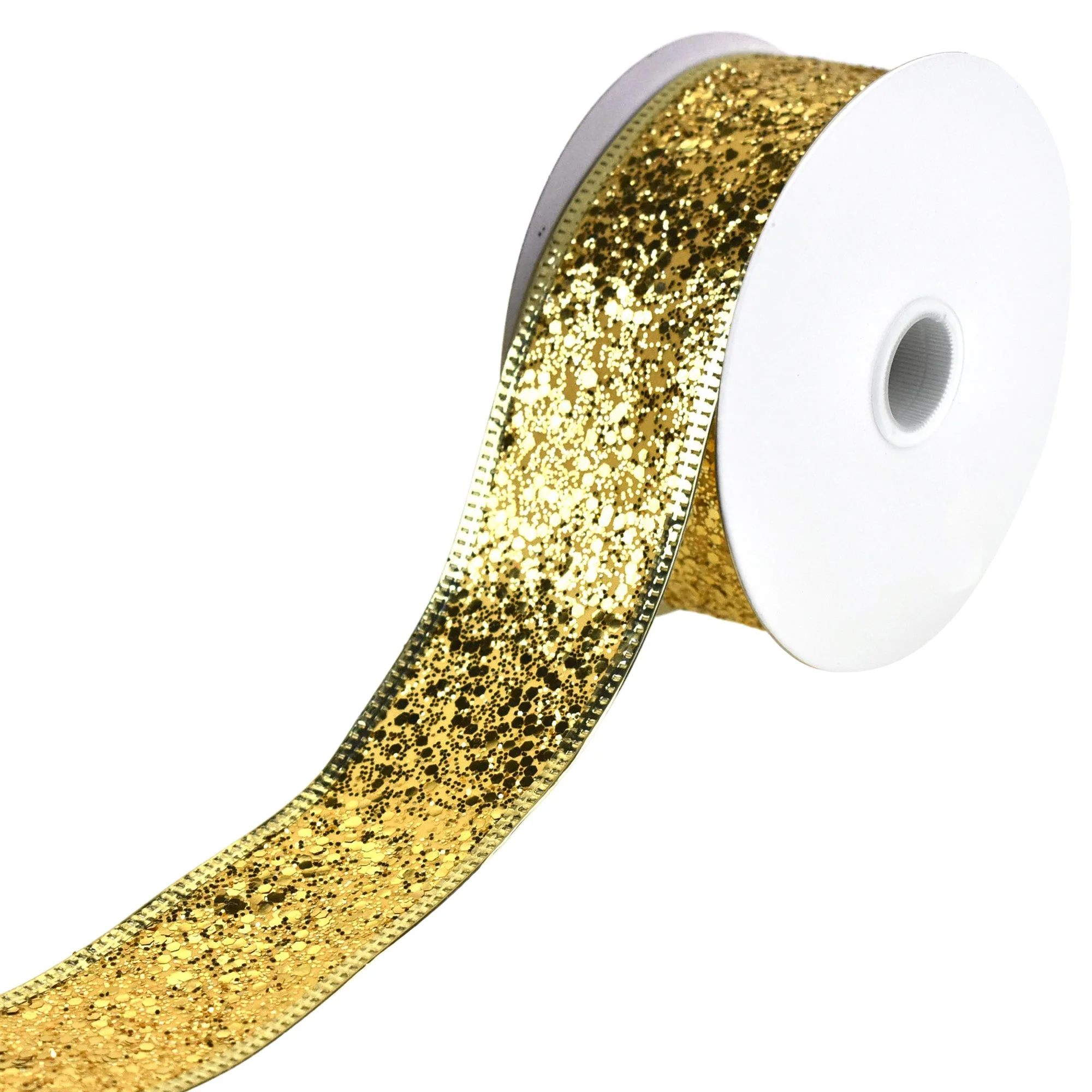Disco Glitter Metallic Edge Wired Ribbon, 1-1/2-Inch, 10-Yard - Image 11