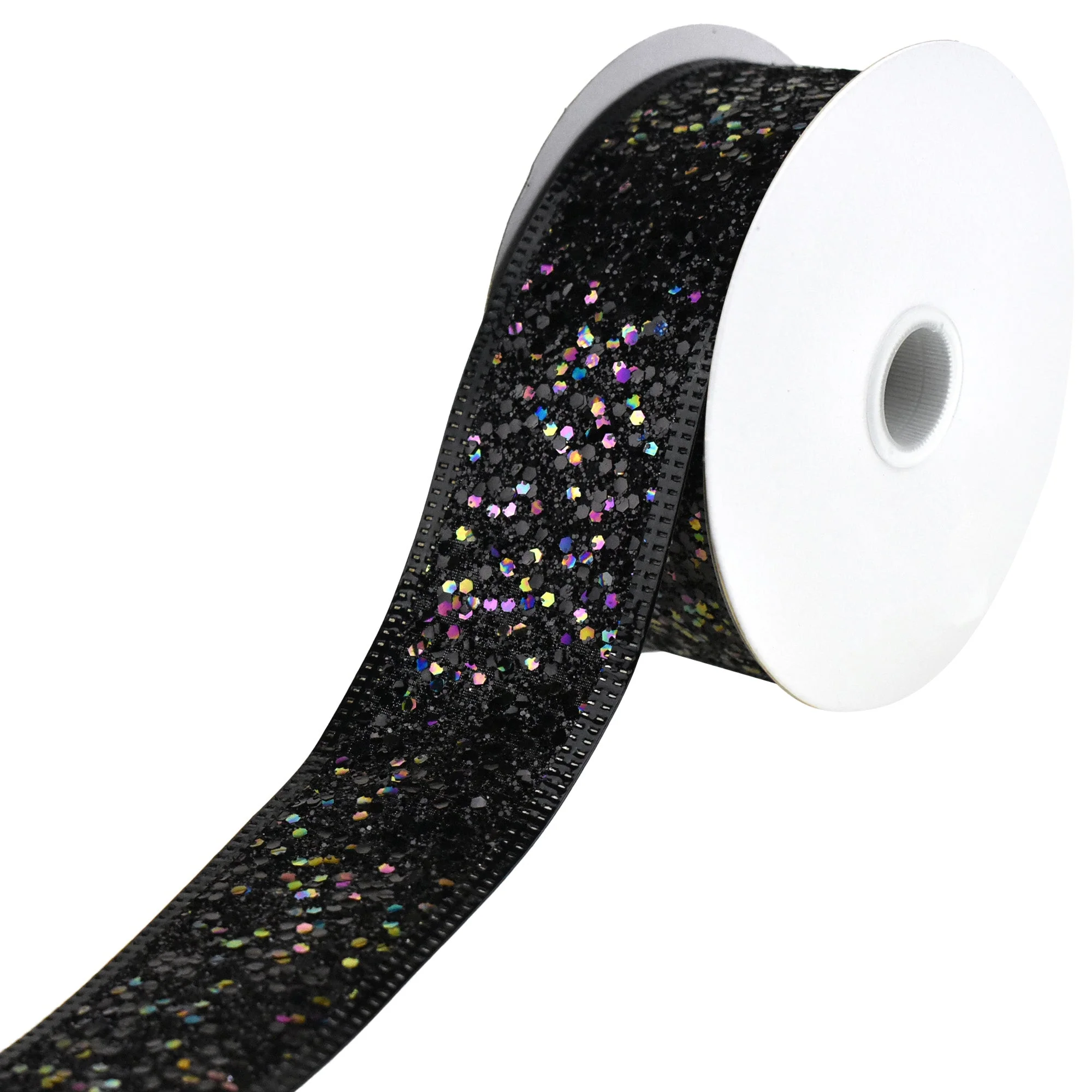 Disco Glitter Metallic Edge Wired Ribbon, 1-1/2-Inch, 10-Yard - Image 17