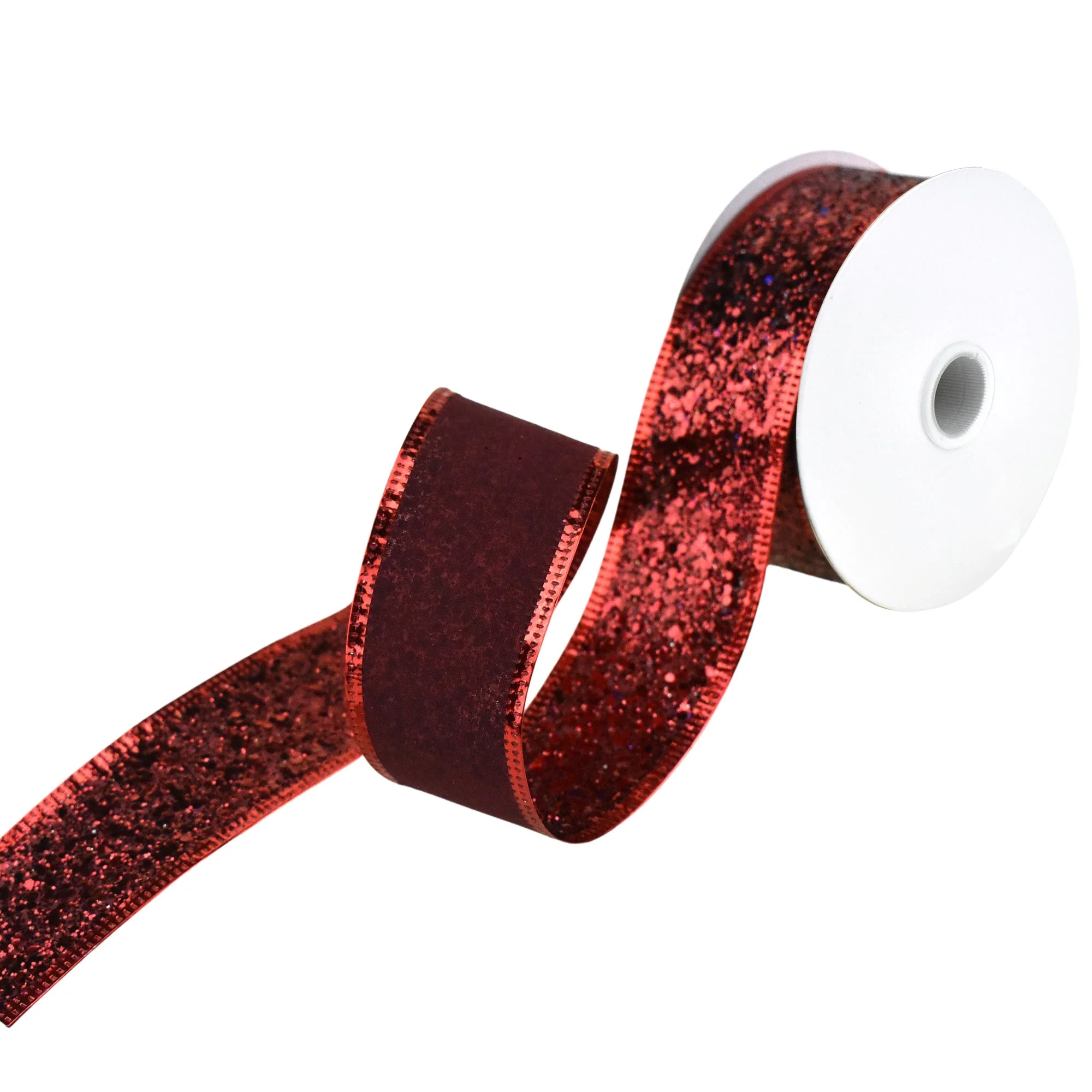 Disco Glitter Metallic Edge Wired Ribbon, 1-1/2-Inch, 10-Yard - Image 4