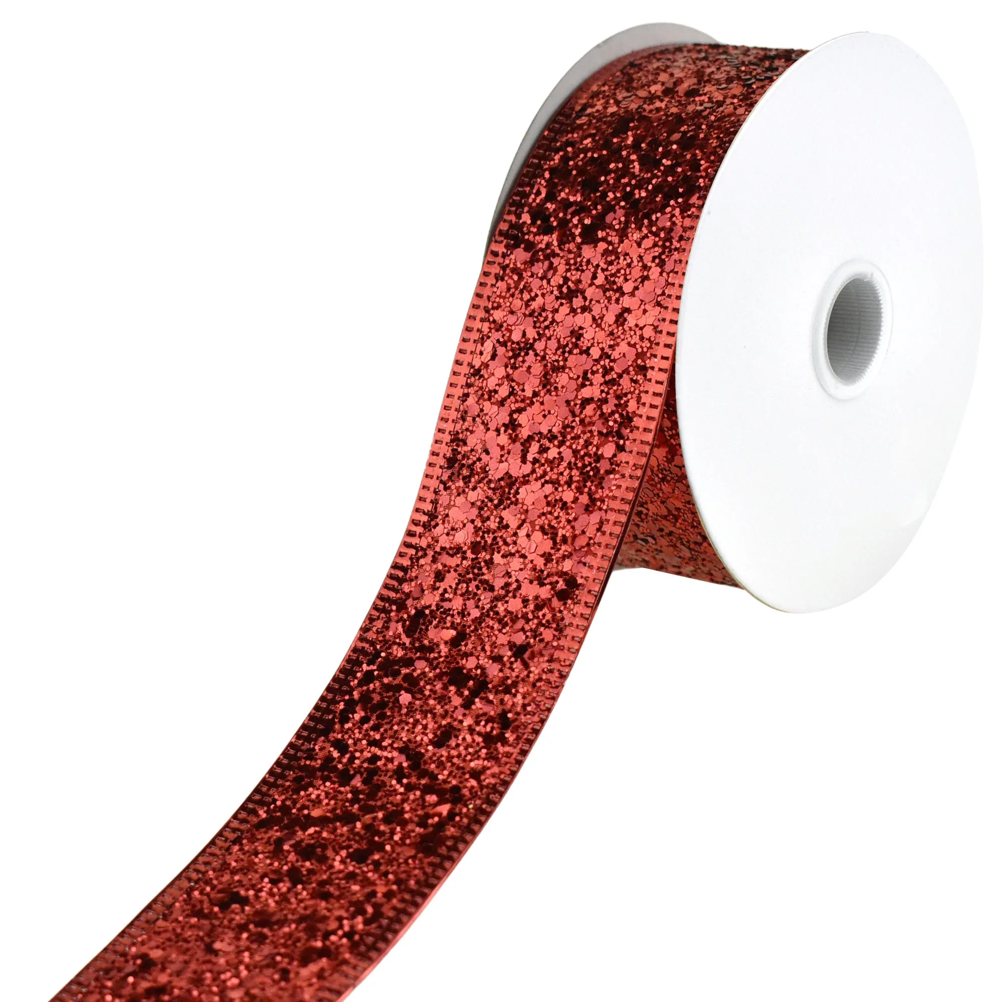 Disco Glitter Metallic Edge Wired Ribbon, 1-1/2-Inch, 10-Yard - Image 9