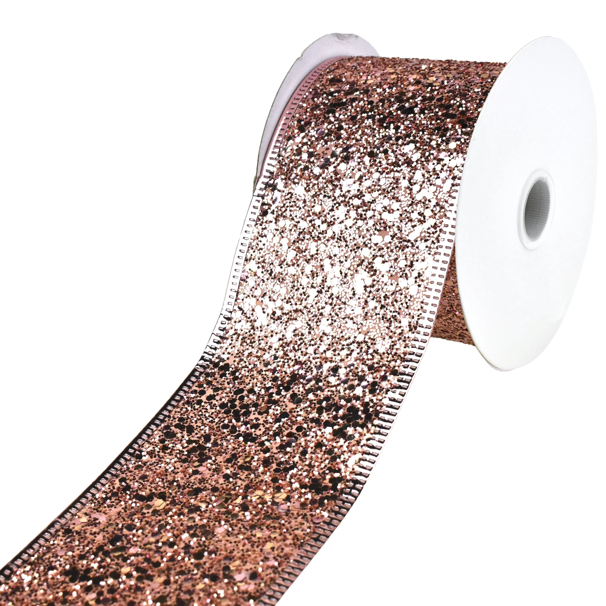 Disco Glitter Metallic Edge Wired Ribbon, 2-1/2-Inch, 10-Yard - Image 8