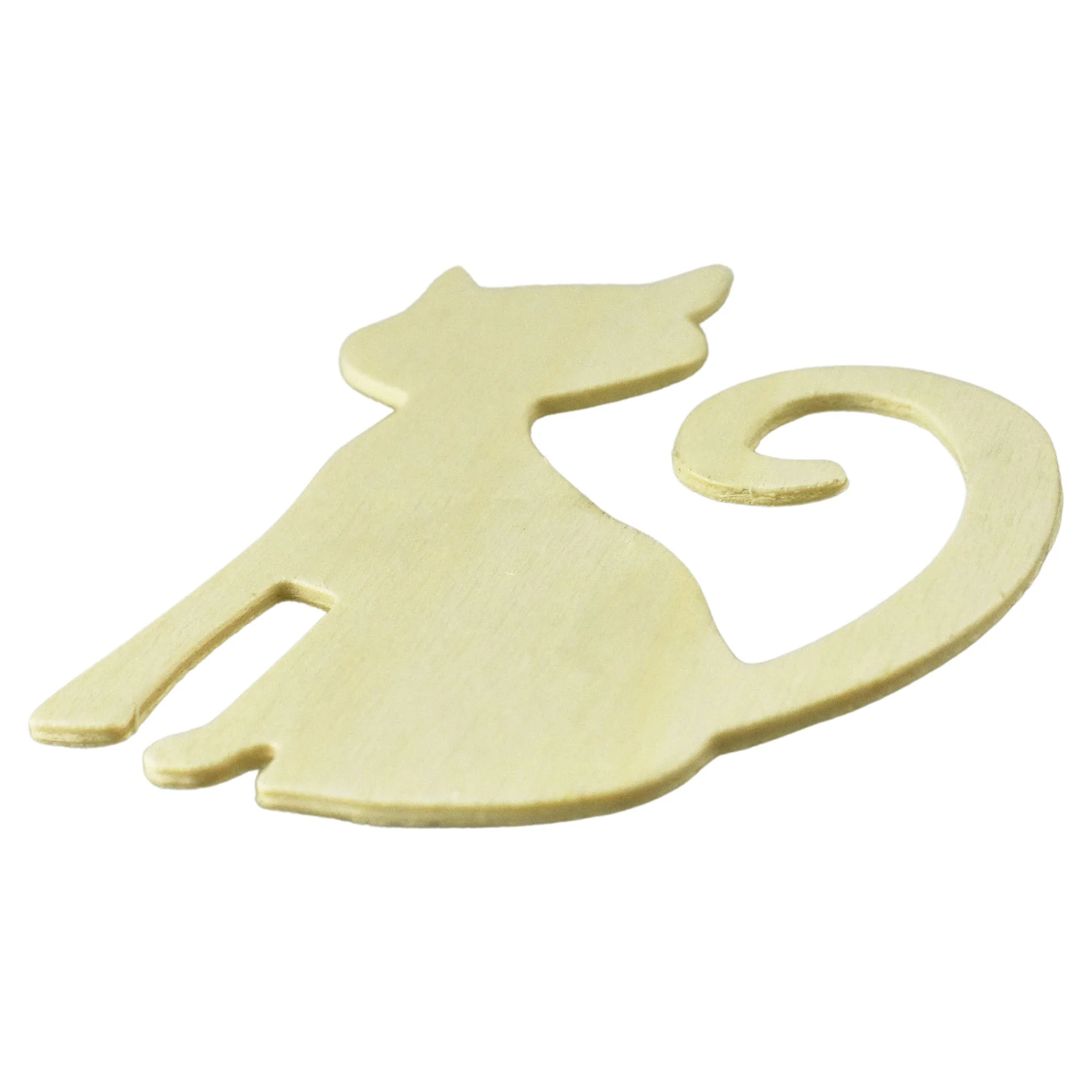 DIY Cat Silhouette Craft Wood Shapes, 3-1/8-Inch, 12-Count - Image 3
