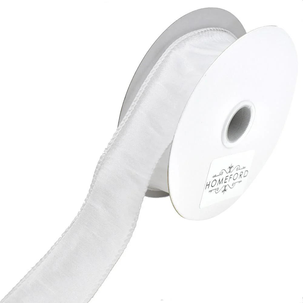 Dupioni Supreme Wired Edge Ribbon, 1-1/2-Inch, 10 Yards - Image 2