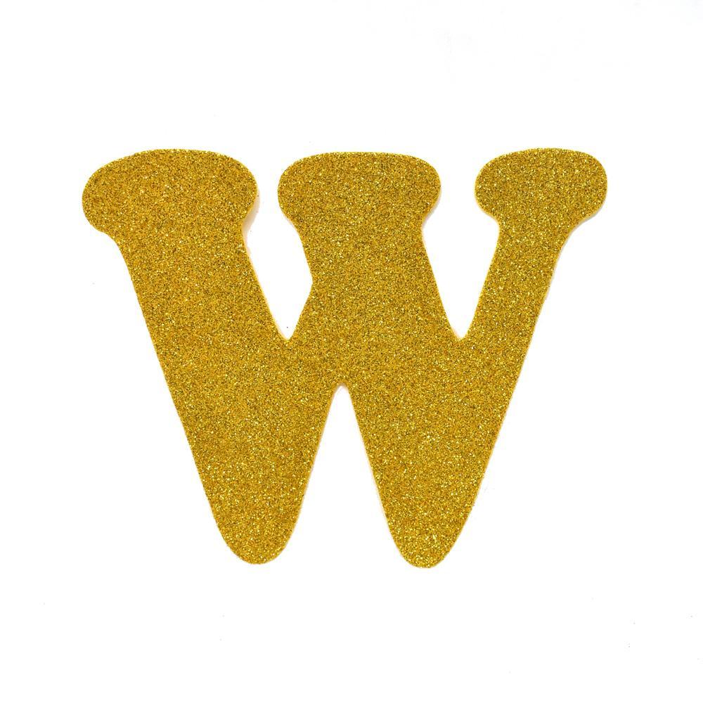 EVA Glitter Foam Letters and Numbers Cut Outs, 4-1/2-inch, 12-count - Image 21