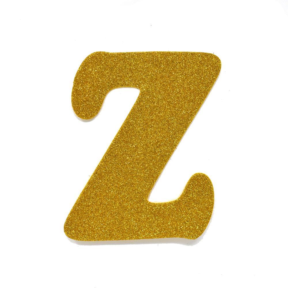 EVA Glitter Foam Letters and Numbers Cut Outs, 4-1/2-inch, 12-count - Image 24