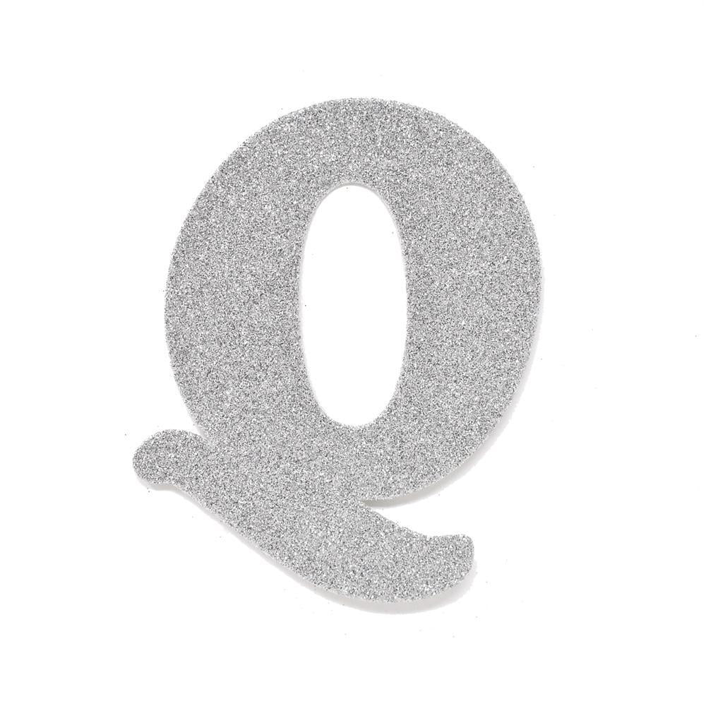 EVA Glitter Foam Letters and Numbers Cut Outs, 4-1/2-inch, 12-count - Image 48