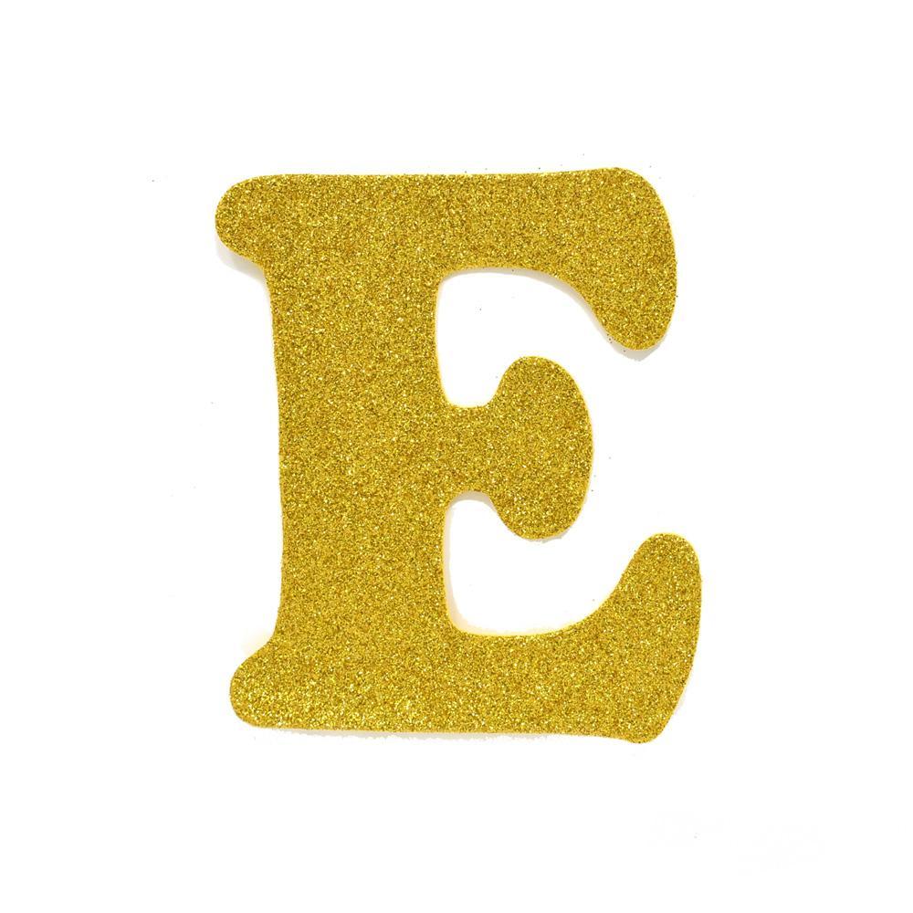 EVA Glitter Foam Letters and Numbers Cut Outs, 4-1/2-inch, 12-count - Image 5