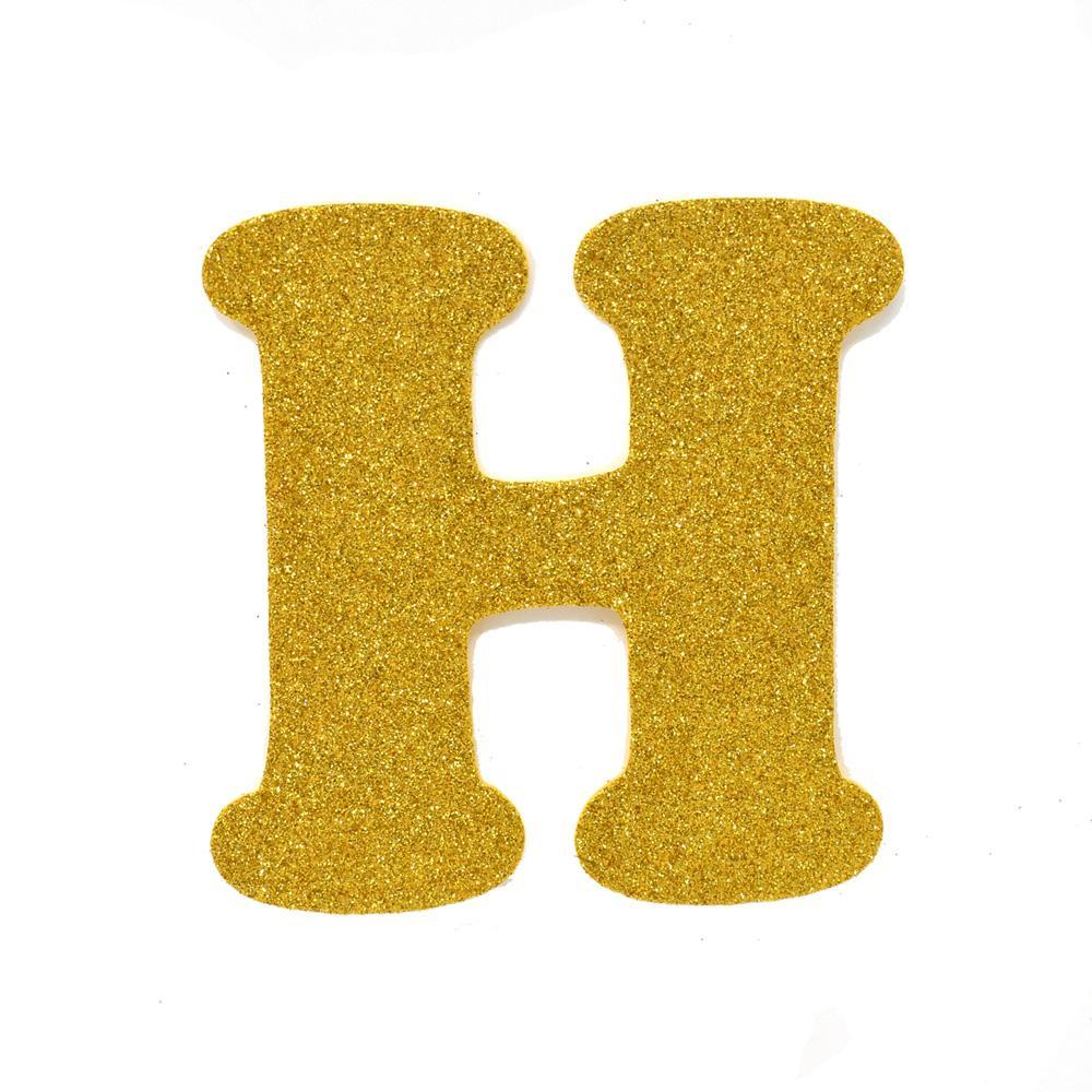 EVA Glitter Foam Letters and Numbers Cut Outs, 4-1/2-inch, 12-count - Image 8