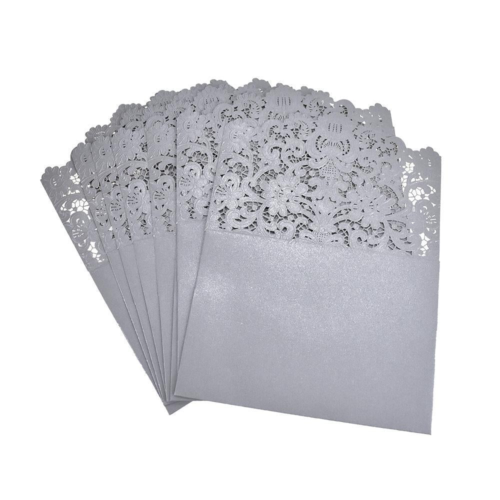 Flourished Accent Invitation Cards, 7-1/4-Inch, 8-Piece - Image 4