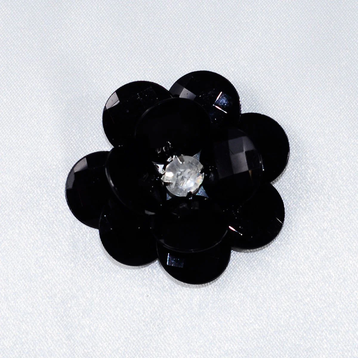 Flower Crystal Lotus, Round Edge, 1-3/4-inch, 6-Piece - Image 2
